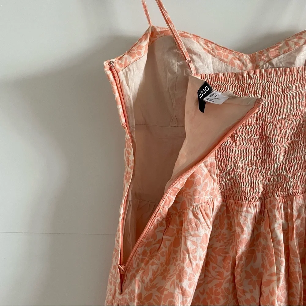 Sweetheart Neckline Bustier Floral Flare Mini Dress - Picture 5 of 10